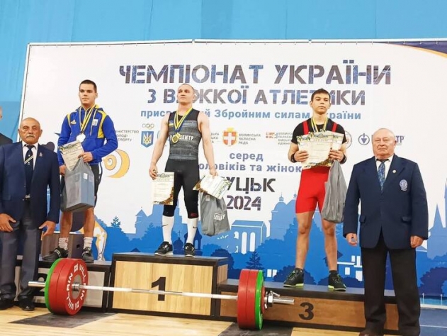 Важкоатлет з Білої Церкви виборов друге місце на Чемпіонаті України з важкої атлетики
