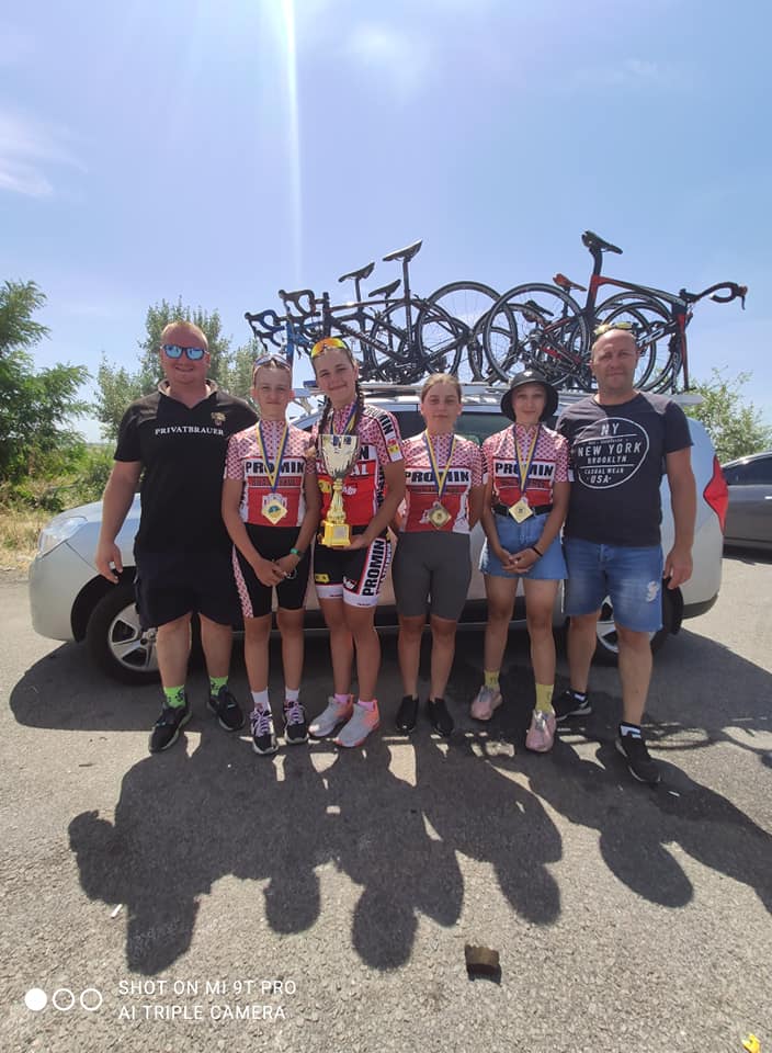 Учні Білоцерківської велошколи "Промінь" перемогли у Чемпіонаті України з велоспорту