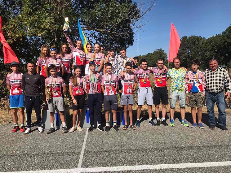 Учні Білоцерківської велошколи "Промінь" стали чемпіонами України з олімпійських видів спорту